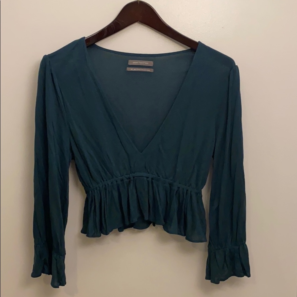 Urban Outfitters Long Sleeve Crop Top
